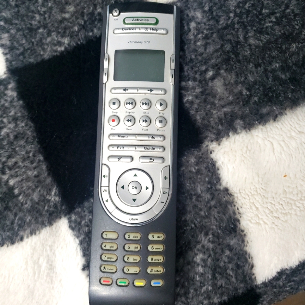 logitech harmony remote controller.